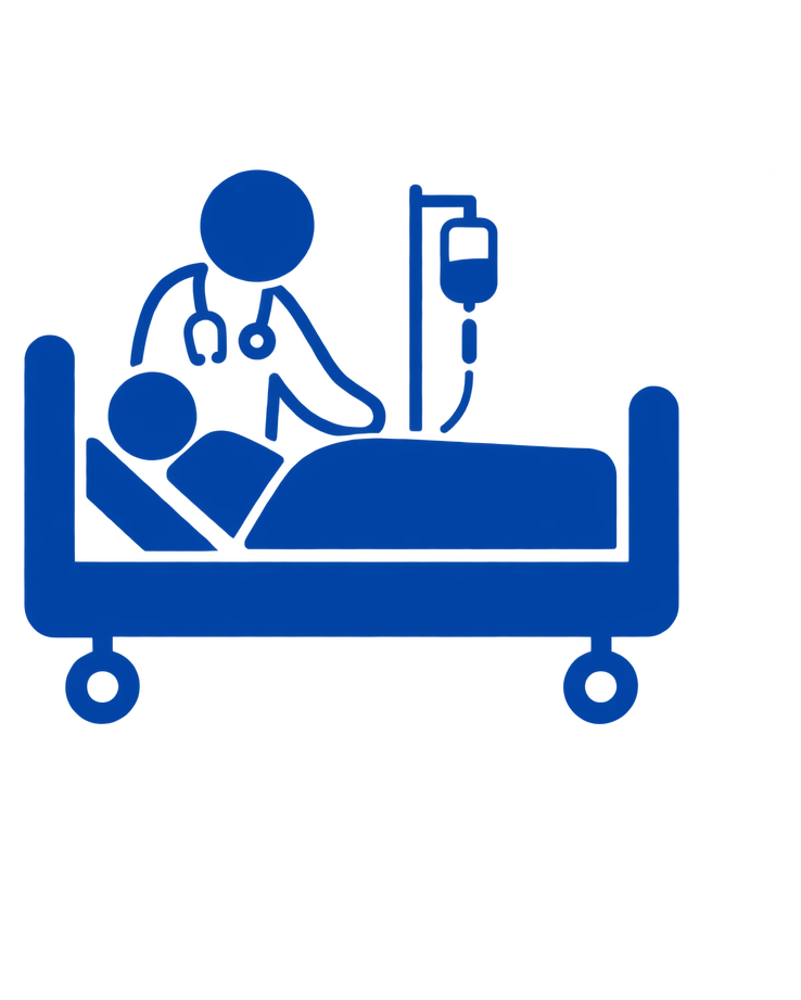 Пациент на кровати
